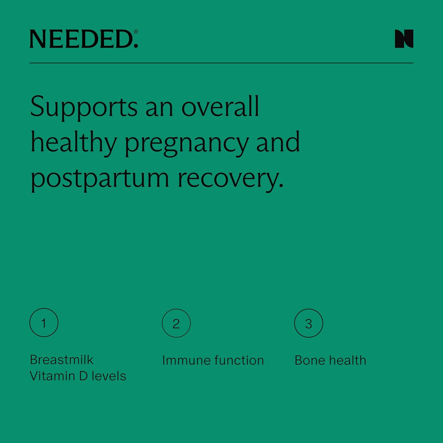 Premium Prenatal Vitamin D3/K2 Capsules for Fertility, Pregnancy, and Postpartum - Supports Healthy Immunity and Bone Development, 60 Count