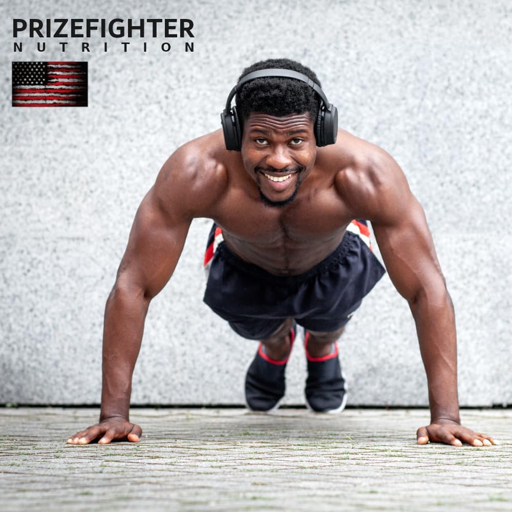 Premium Prizefighter Nutrition Creatine Monohydrate Powder | 300g | Unflavored | Energy Boost & Muscle Growth | USA Made