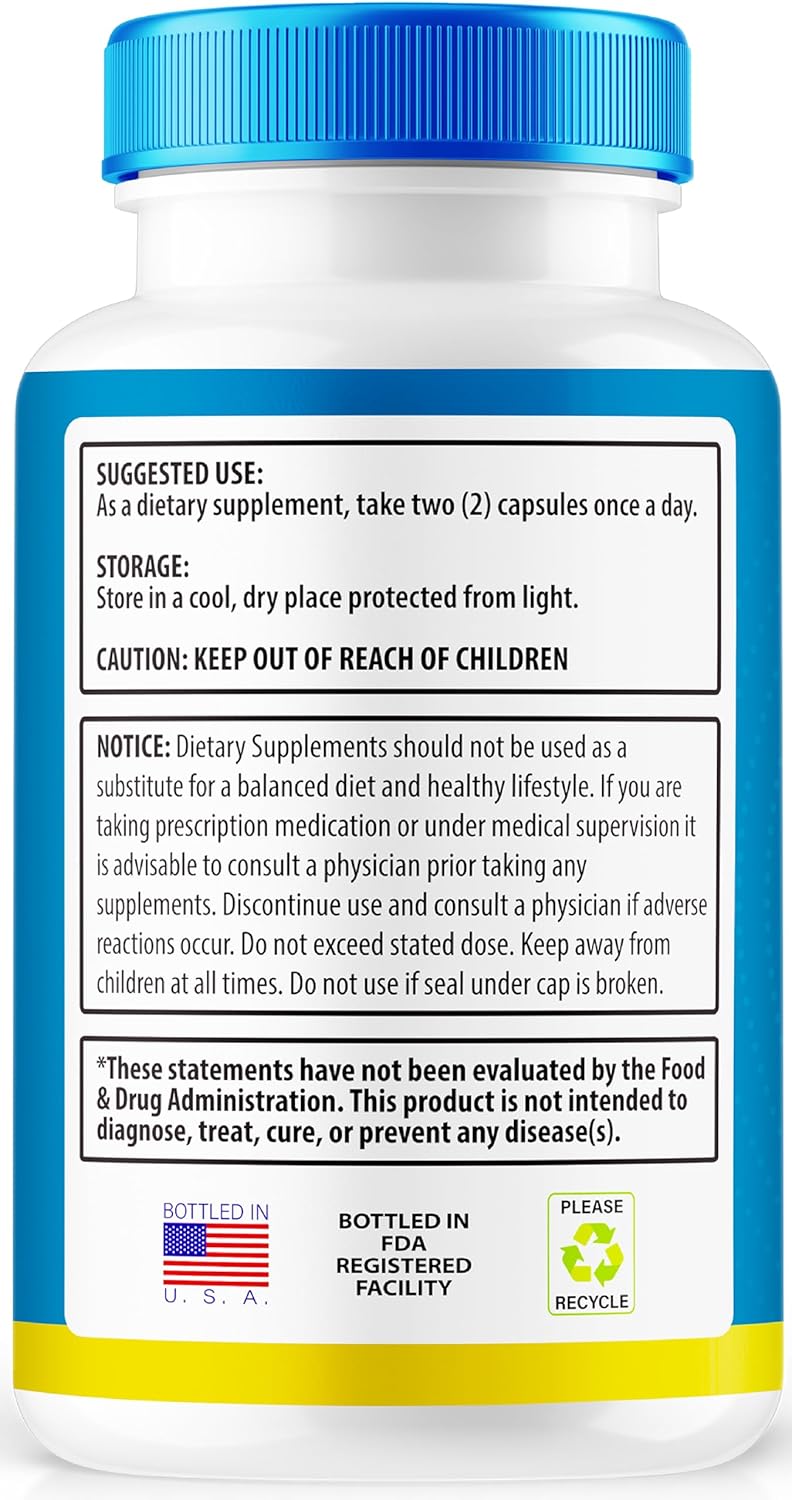 Premium Prostate Support Supplement - NutraRize Jertaris Pills for Men, All Natural Formula for Prostate Health, 60 Capsules