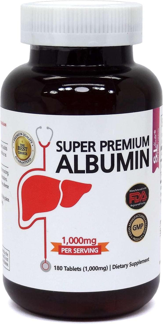 Premium SNANA S&L Health Albumin 500 (950mg) Tablet - Mega Strength Formula for Optimal Health