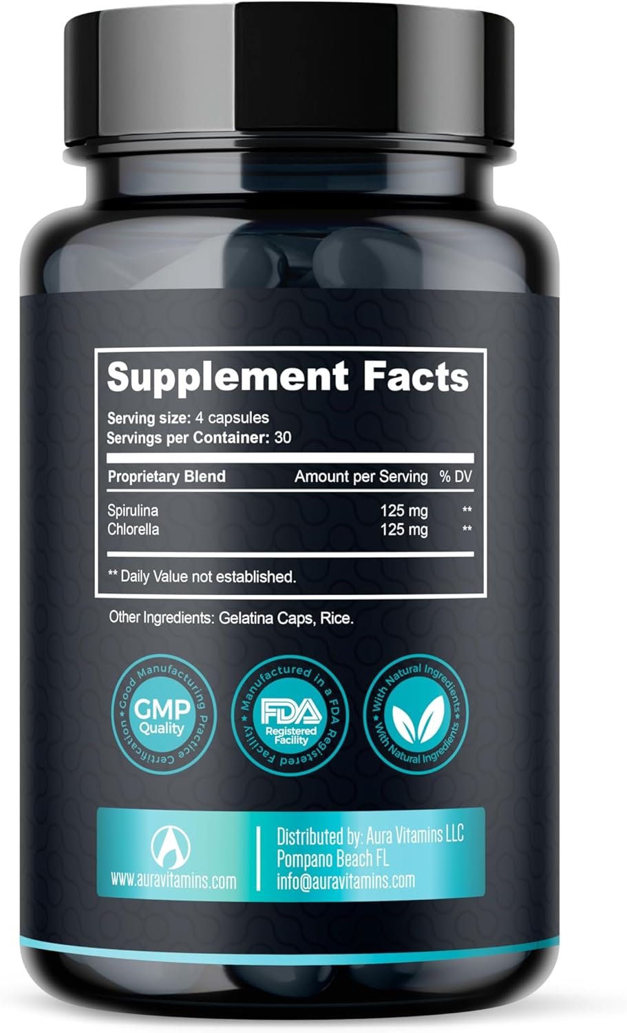 Premium Stem Cell Supplements 1,000mg (360 Caps) for Immunity Boost, Joint Support, Anti-Aging, and Vitality - Spirulina & Chlorella Formula