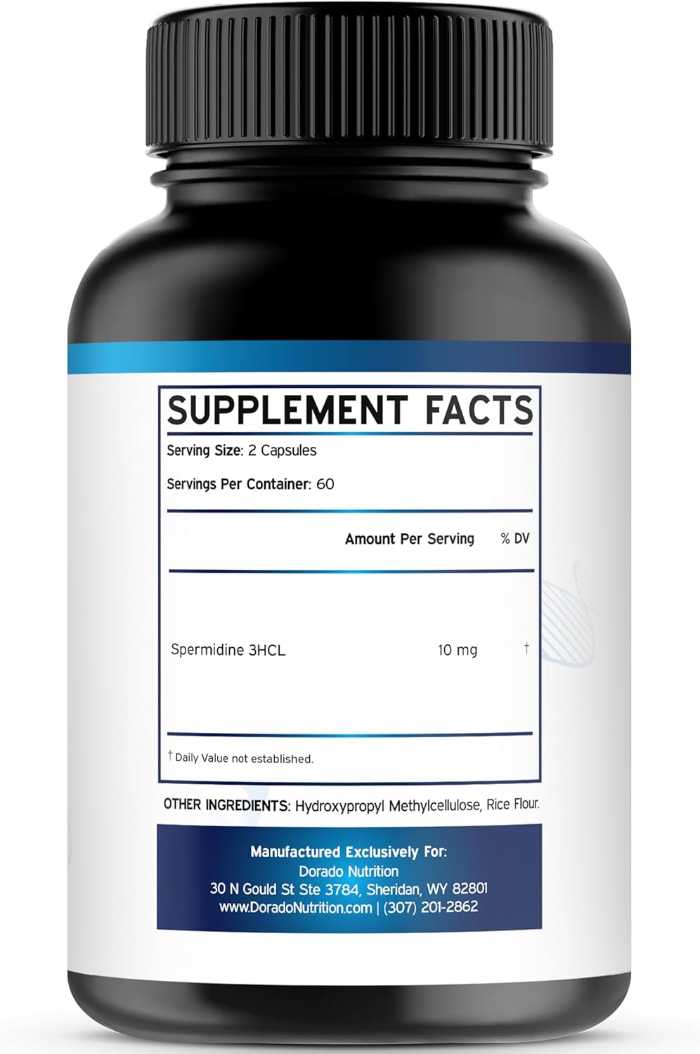 Premium Sugar-Free Saffron Gummies with Spermidine Supplement (10mg 3HCL) - Dorado Nutrition