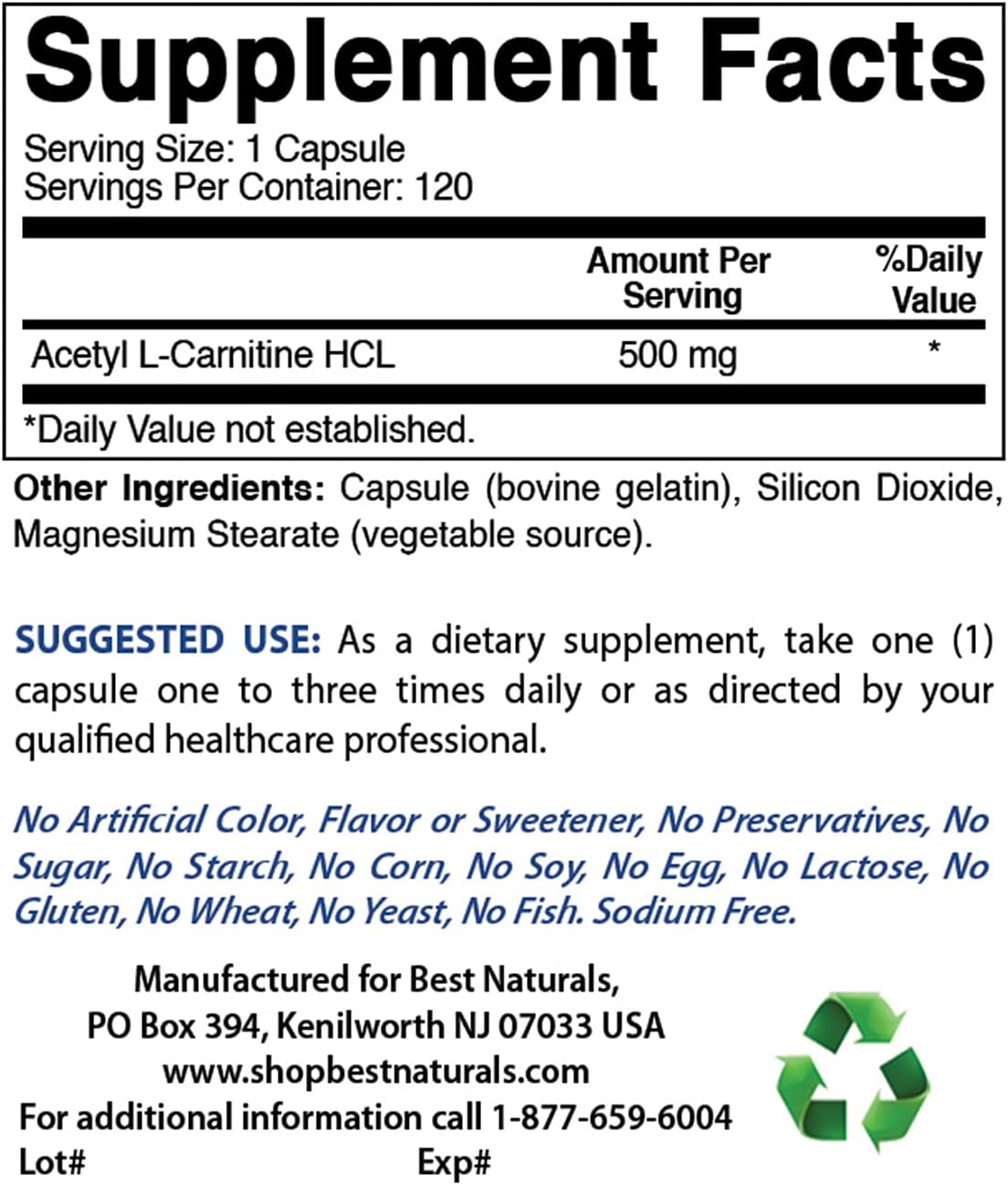 Premium Turmeric Curcumin 1500mg with Acetyl L-Carnitine 500mg - Natural Joint Support and Cognitive Function Supplement