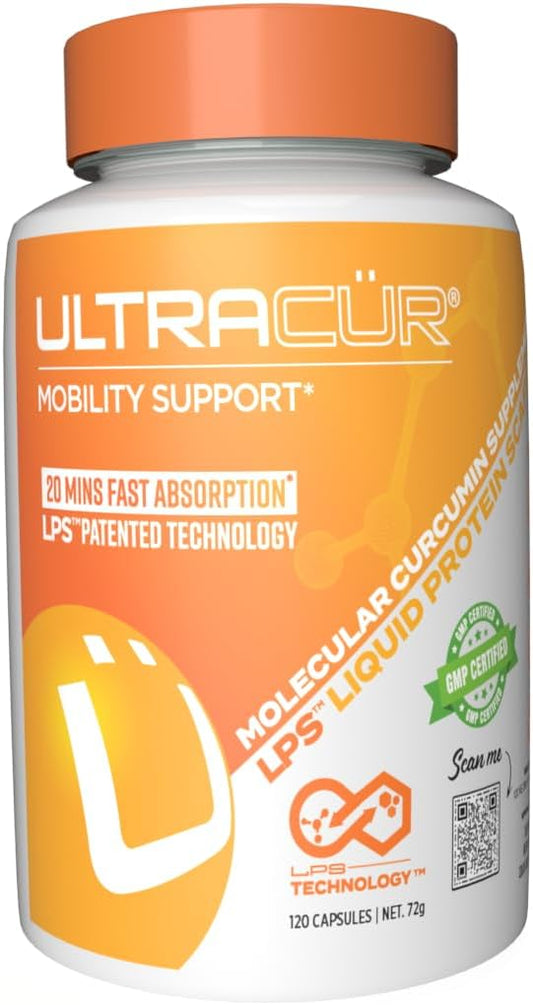 Premium Turmeric Curcumin Supplement - Rapid Absorption, High Potency Curcumin Extract - Powerful Antioxidant and Joint Health - 120 Veg Caps