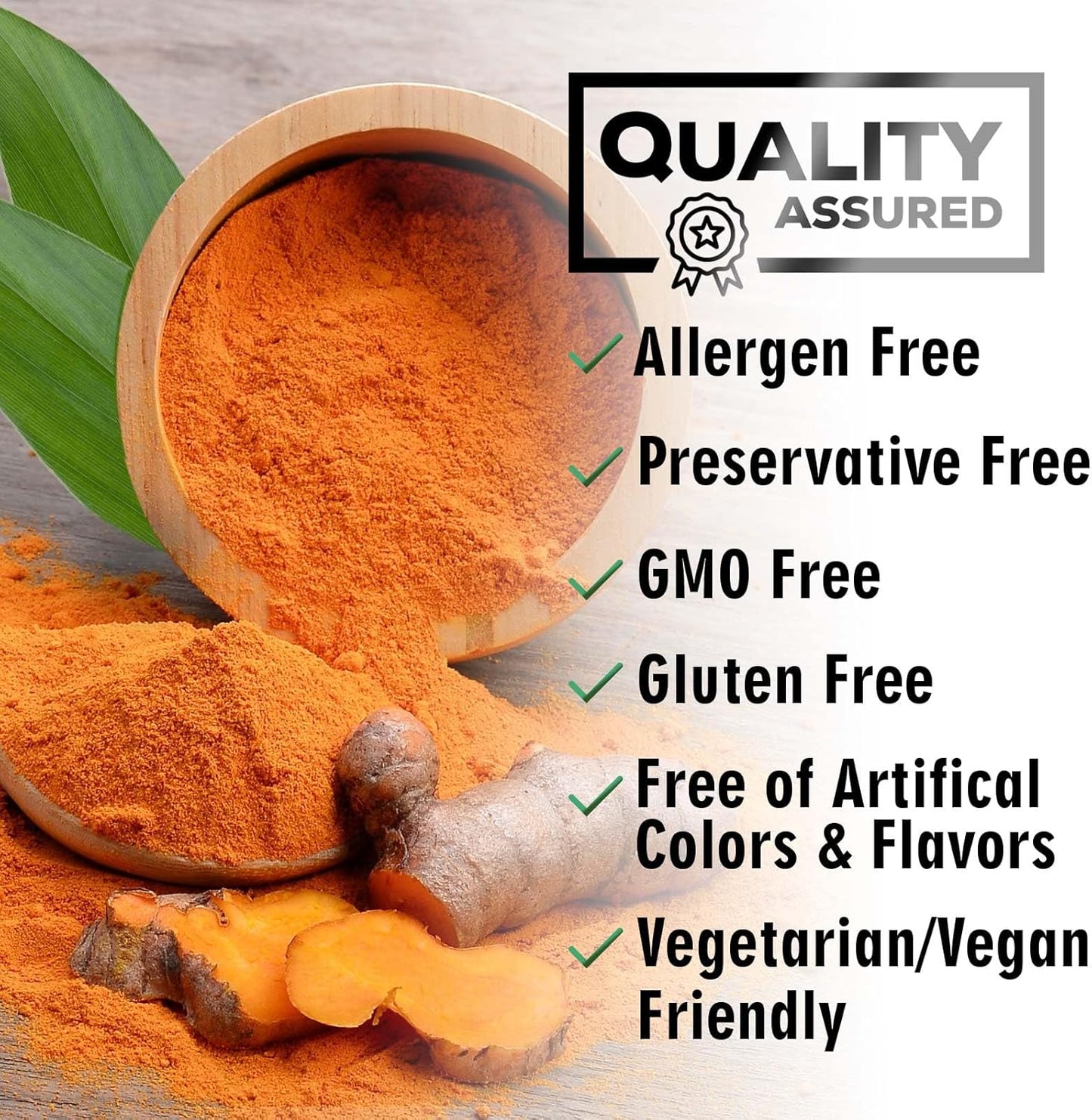 Premium Turmeric Curcumin Supplement 2600mg with BioPerine & Black Pepper for Optimal Absorption - 240 Capsules, Vegan Joint Support - Non-GMO Formula - Bottled in USA by Nature's Nutrition