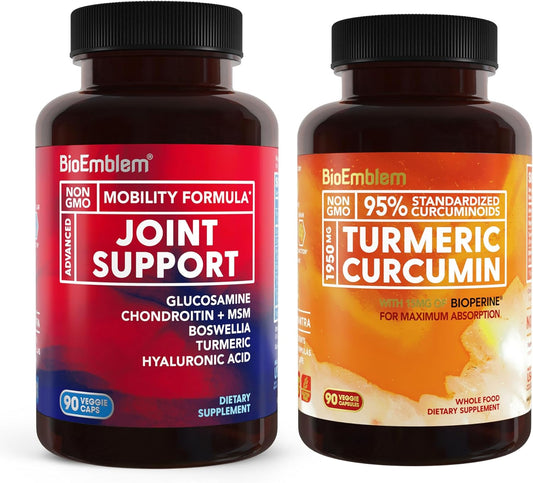 Premium Turmeric Curcumin Supplement with BioPerine for Optimal Joint Health
