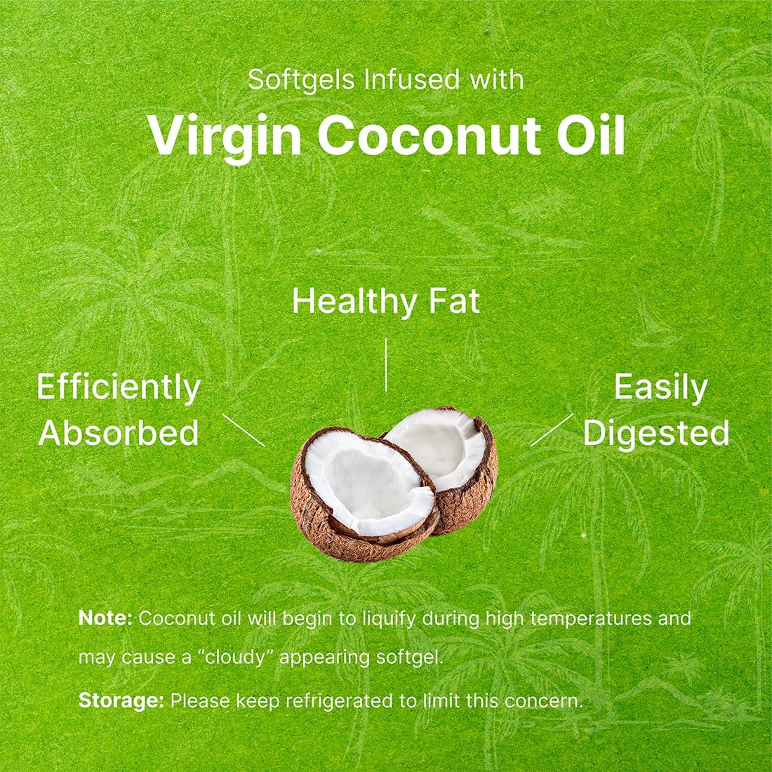 Premium Vitamin K2 (MK-7) Supplement with Virgin Coconut Oil Softgels - 240 Capsules for Bone, Joint, & Immune Support - High Absorption Menaquinone-7 Formula - Non-GMO & Easy to Absorb