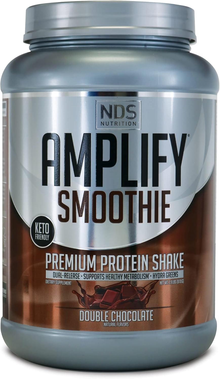 Premium Whey Protein Powder Shake with Added Greens and Amino Acids for Lean Muscle, Strength, Energy, and Fat Loss - Double Chocolate Flavor (30 Servings)