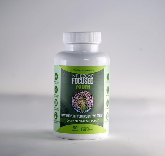 Premium Youth Cognitive Development Formula for Focus, Memory, & Clarity - 60 Capsules