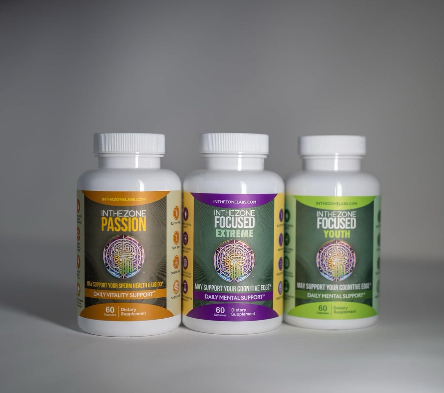 Premium Youth Cognitive Development Formula for Focus, Memory, & Clarity - 60 Capsules