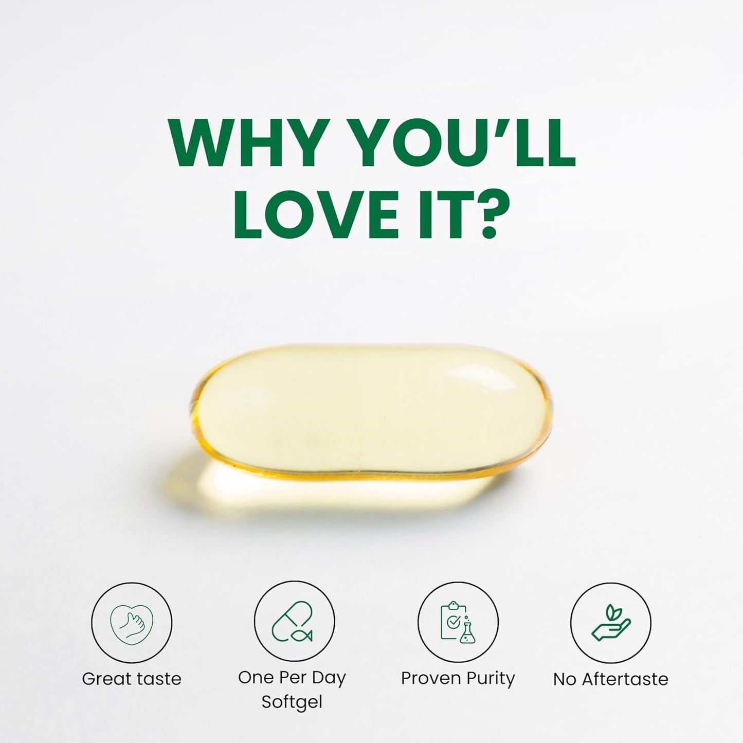 Premium Zaytun Halal Fish Oil 1200mg Omega 3, Lemon Flavor, Brain & Heart Health Support - 4 Months Supply, Keto & Gluten Free