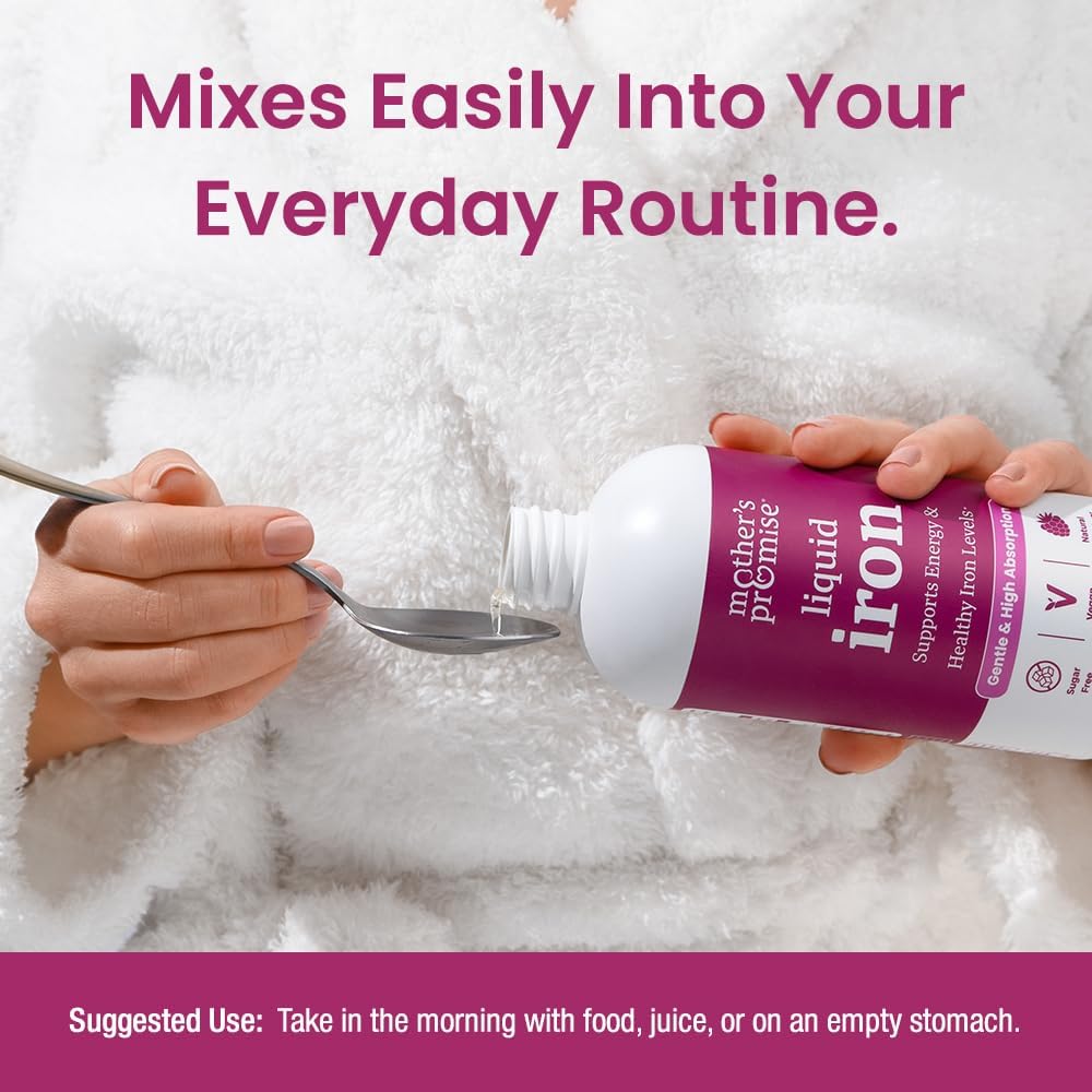 Prenatal DHA and Liquid Iron Bundle for Mother's Promise