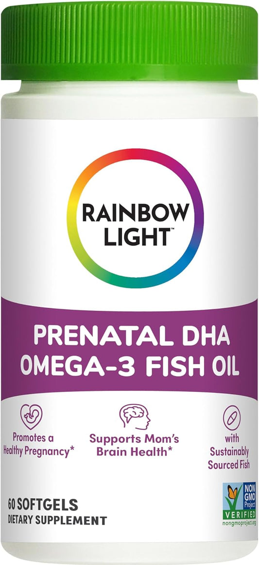 Prenatal DHA Smart Essentials with Omega-3 Fatty Acids - 60 Softgels by Rainbow Light