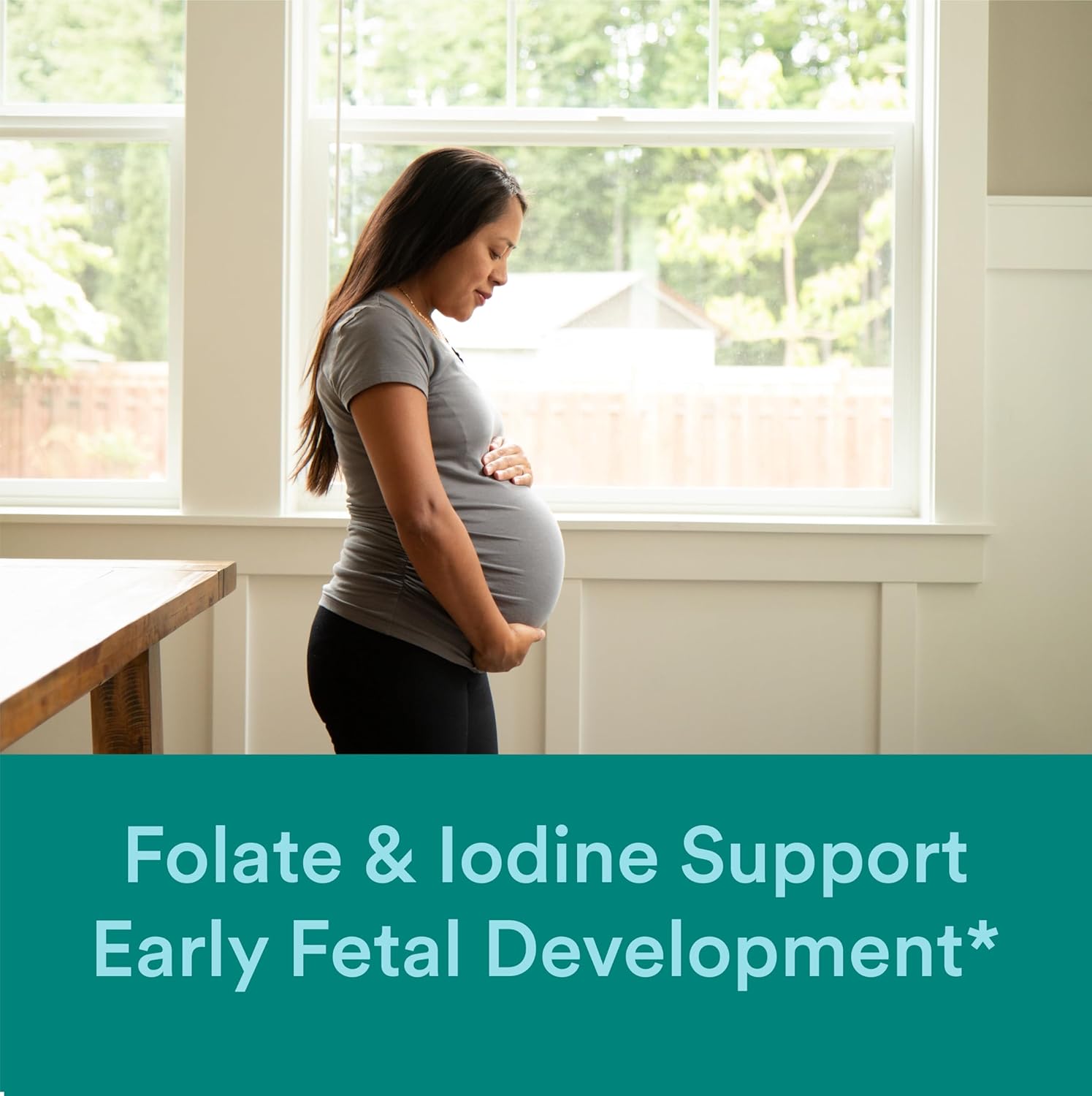 Prenatal Multivitamin Gummies with Omega 3, Biotin, Methylfolate, D3, C, B12, B6, A, K, Zinc, Inositol - 80 Count