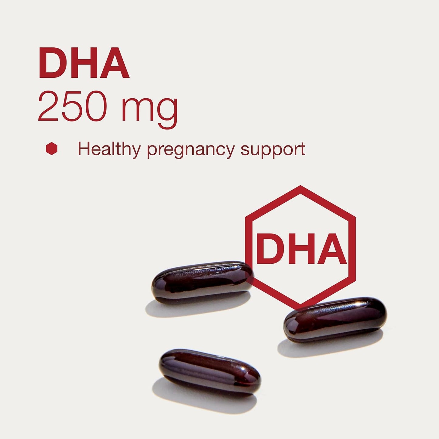 Prenatal Multivitamin with DHA for Pregnancy & Lactation Support - 250mg DHA, Calcium, Copper, B12, Vitamin C - Halal, Dairy Free - 90 Softgels by Protocol for Life Balance