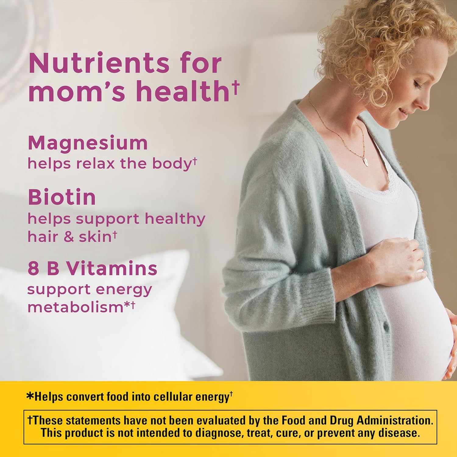 Prenatal Multivitamin with Folic Acid, Vitamin & Mineral Supplement, 250 Tablets, 250 Day Supply for Daily Nutritional Support