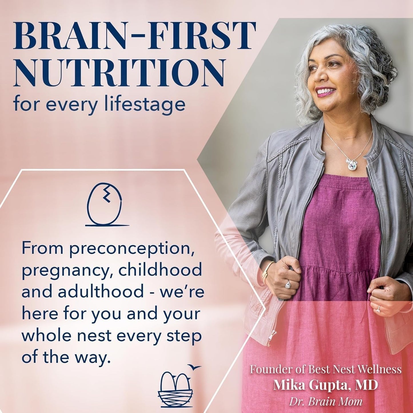 Prenatal Multivitamin with Iodine & Iron-Free for Brain & Digestive Health - Vegan Caplets with Probiotics & Methylfolate - 30 Count