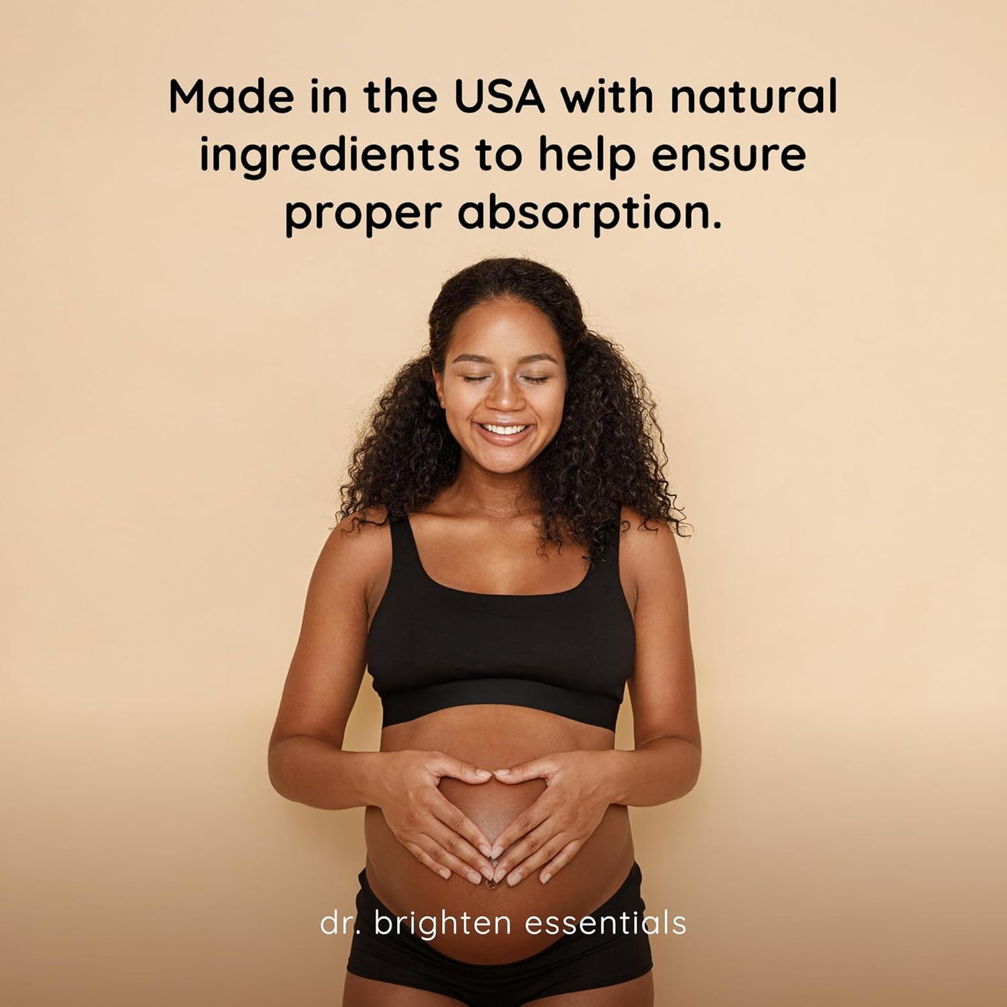 Prenatal Plus for Women - Active B Vitamins, Minerals, Antioxidants - 180 Capsules, Non-GMO Vegan, Gluten/Soy-Free