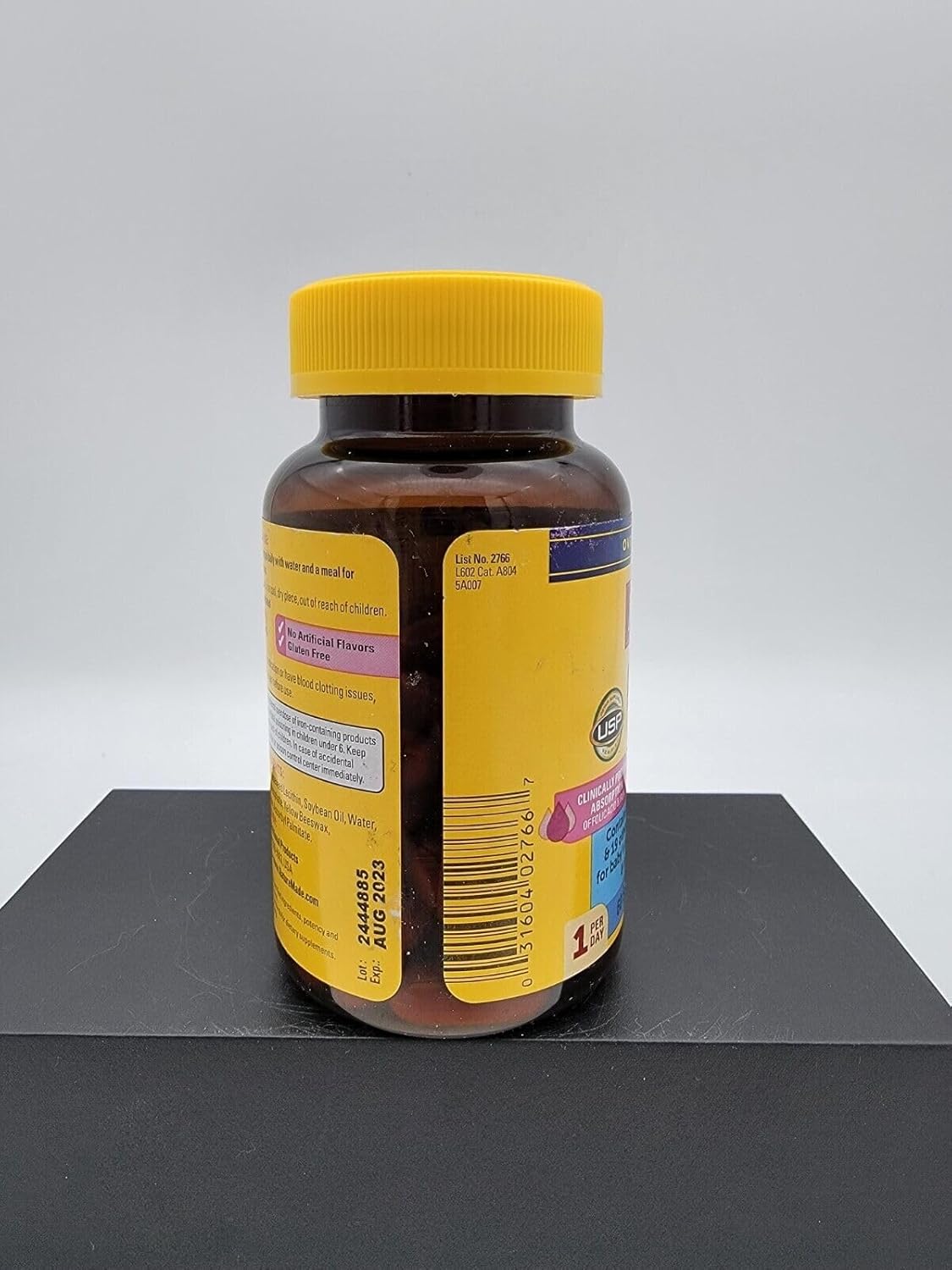 Prenatal Vitamin with DHA, Folic Acid, Iodine, and Zinc - 60 Softgels by Nature Made