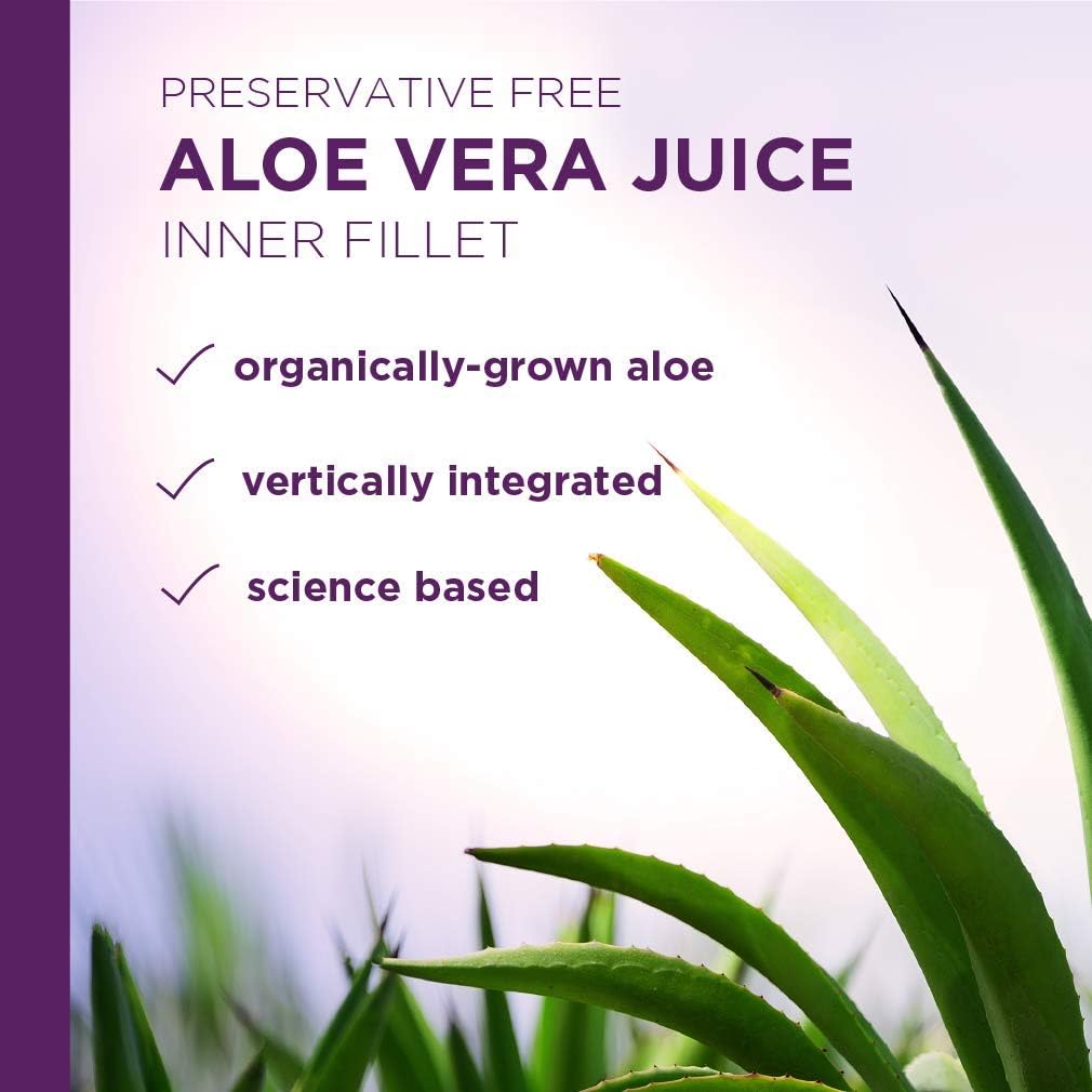 Preservative-Free Lily Of The Desert Aloe Vera Juice, Inner Fillet - 16 Fl oz Bottle