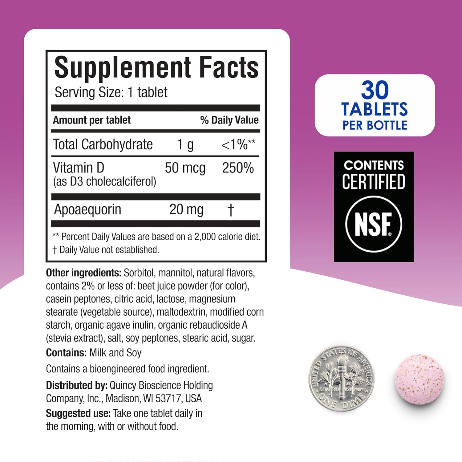 Prevagen Extra Strength 20mg Chewables in Mixed Berry Flavor - 3 Pack with Apoaequorin, Vitamin D, and Pill Minder