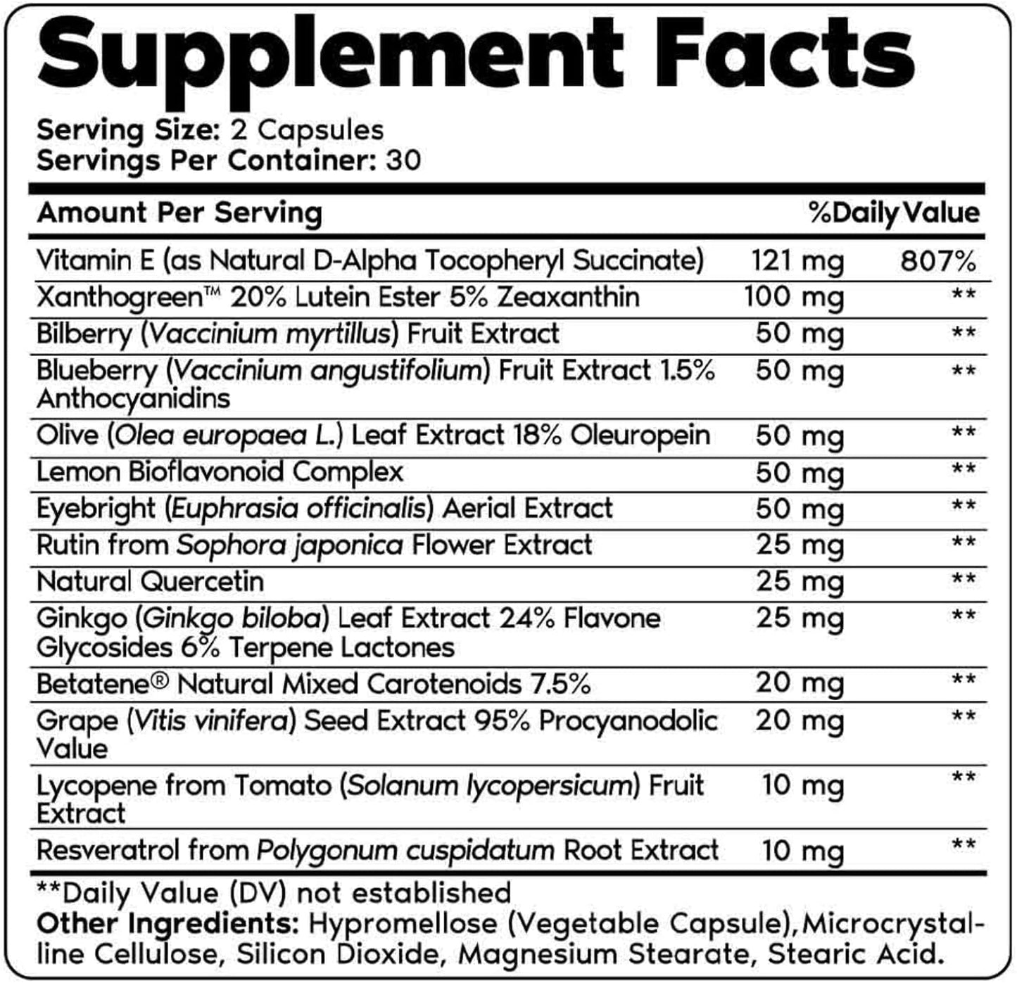Primal Harvest Probiotics & Vision Supplements Bundle for Men and Women - Eye Support Complex with Lutein and Zeaxanthin