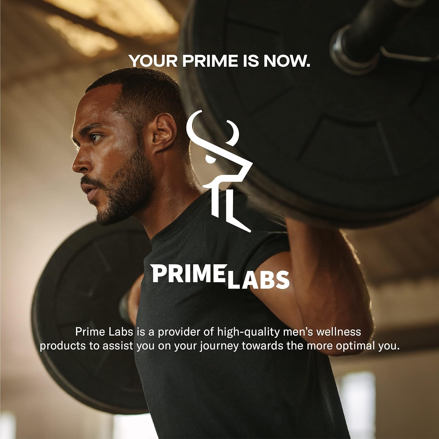 Prime Labs Strength & Stamina Enhancer with Night Duty Sleep Supplement and Tongkat Ali Plus - 60 Count Each