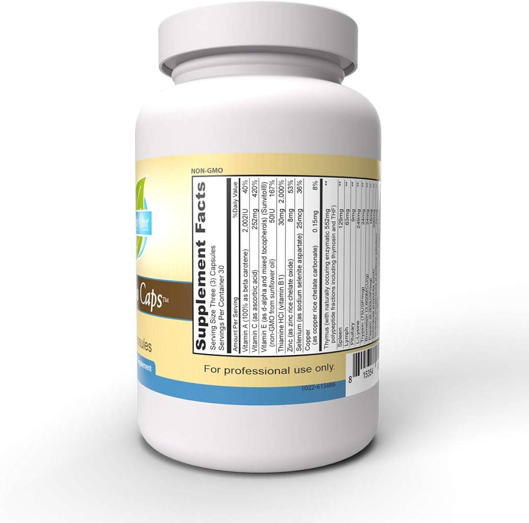 Priority One Vitamins Immuno Caps 90 Capsules - Supports Healthy Immune Response in Convenient Capsule Form