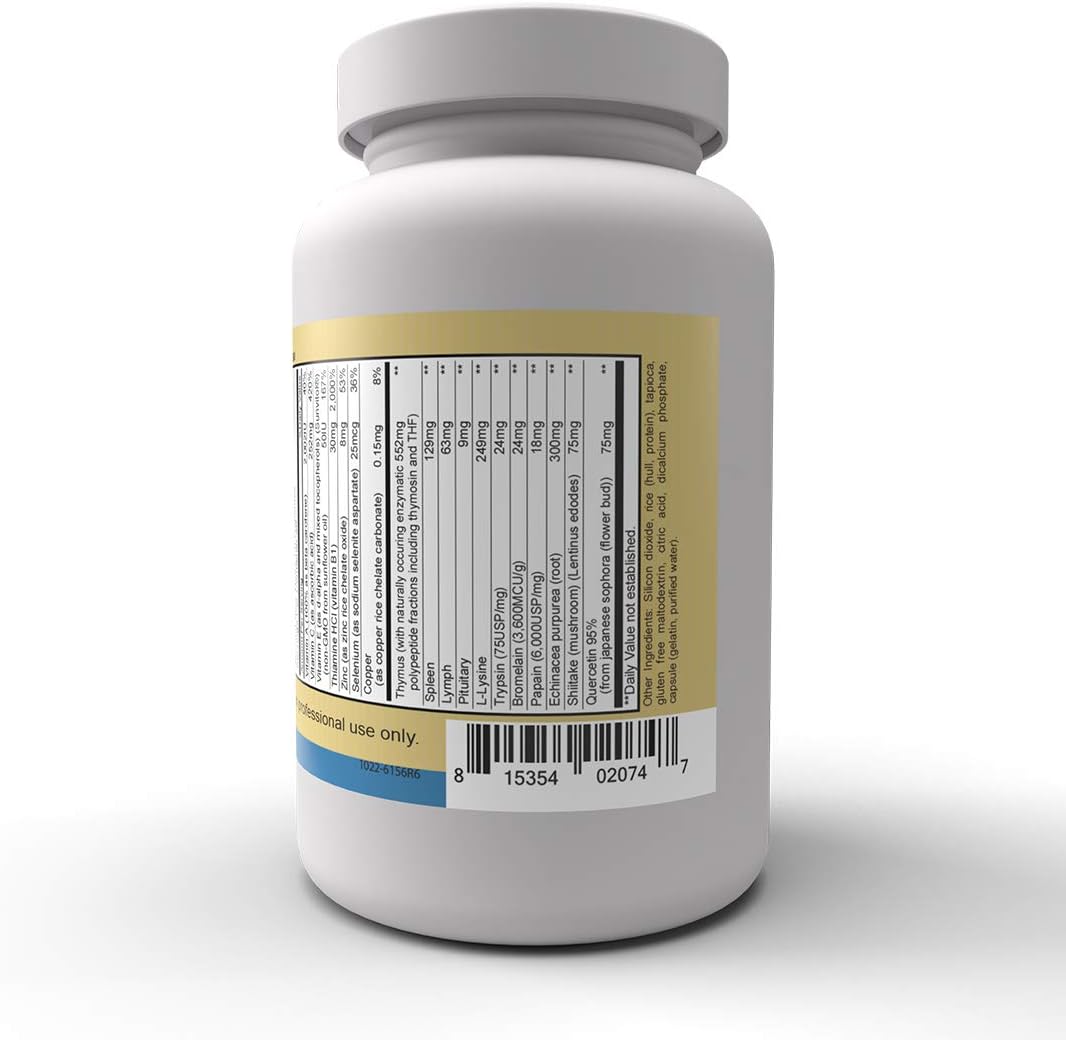 Priority One Vitamins Immuno Caps 90 Capsules - Supports Healthy Immune Response in Convenient Capsule Form