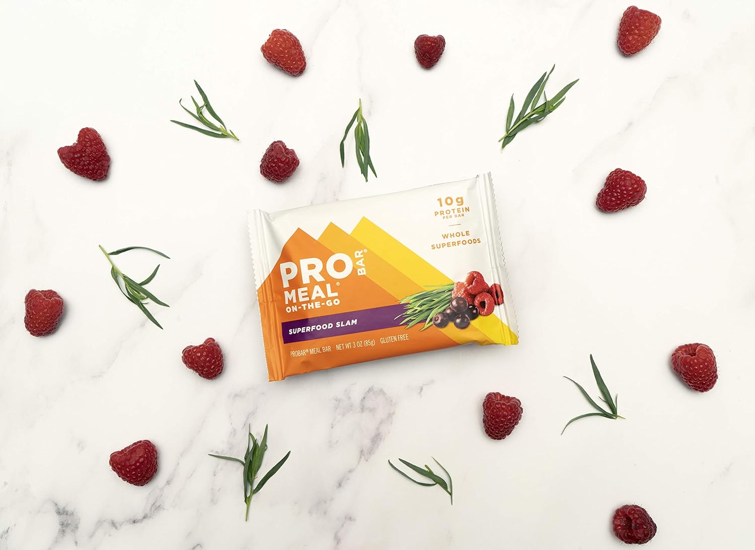 PROBAR Superfood Slam Meal Bars - Non-GMO, Gluten-Free, Plant-Based Whole Food Ingredients for Natural Energy (9 Count)