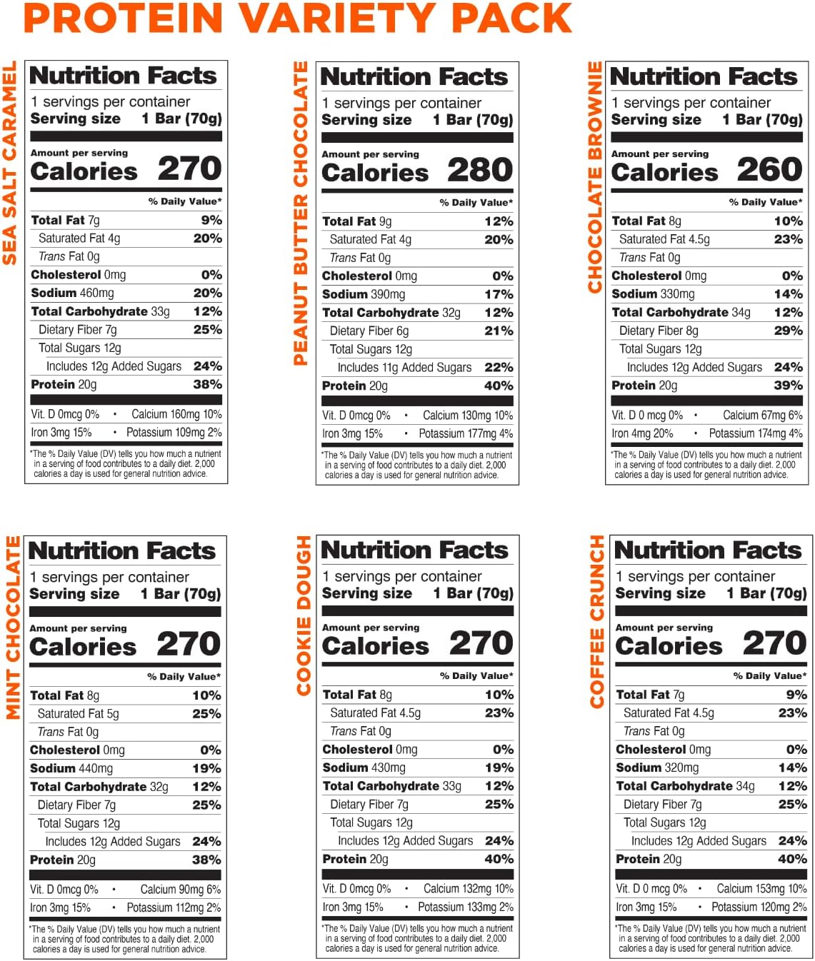 PROBAR Variety Pack - Protein Bars, Non-GMO, Gluten-Free, Plant-Based, Natural Energy - 12 Count, Assorted Flavors