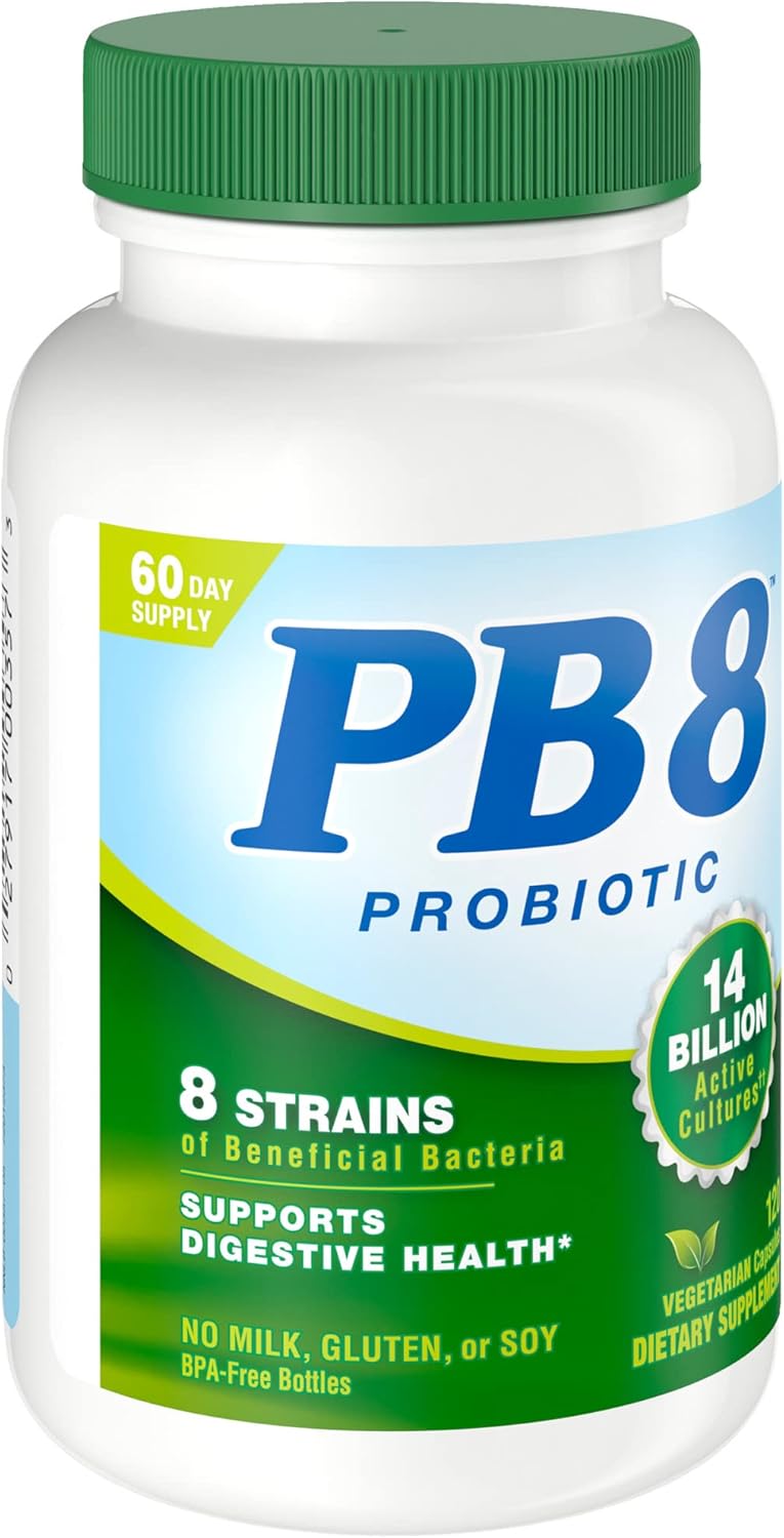 Probiotic Acidophilus Supplement for Men and Women, 240 Count Vegetarian Capsules for Digestive Health & Immune Support