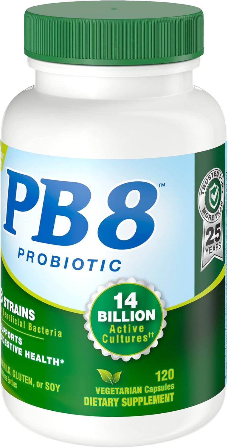 Probiotic Acidophilus Supplement for Men and Women, 240 Count Vegetarian Capsules for Digestive Health & Immune Support