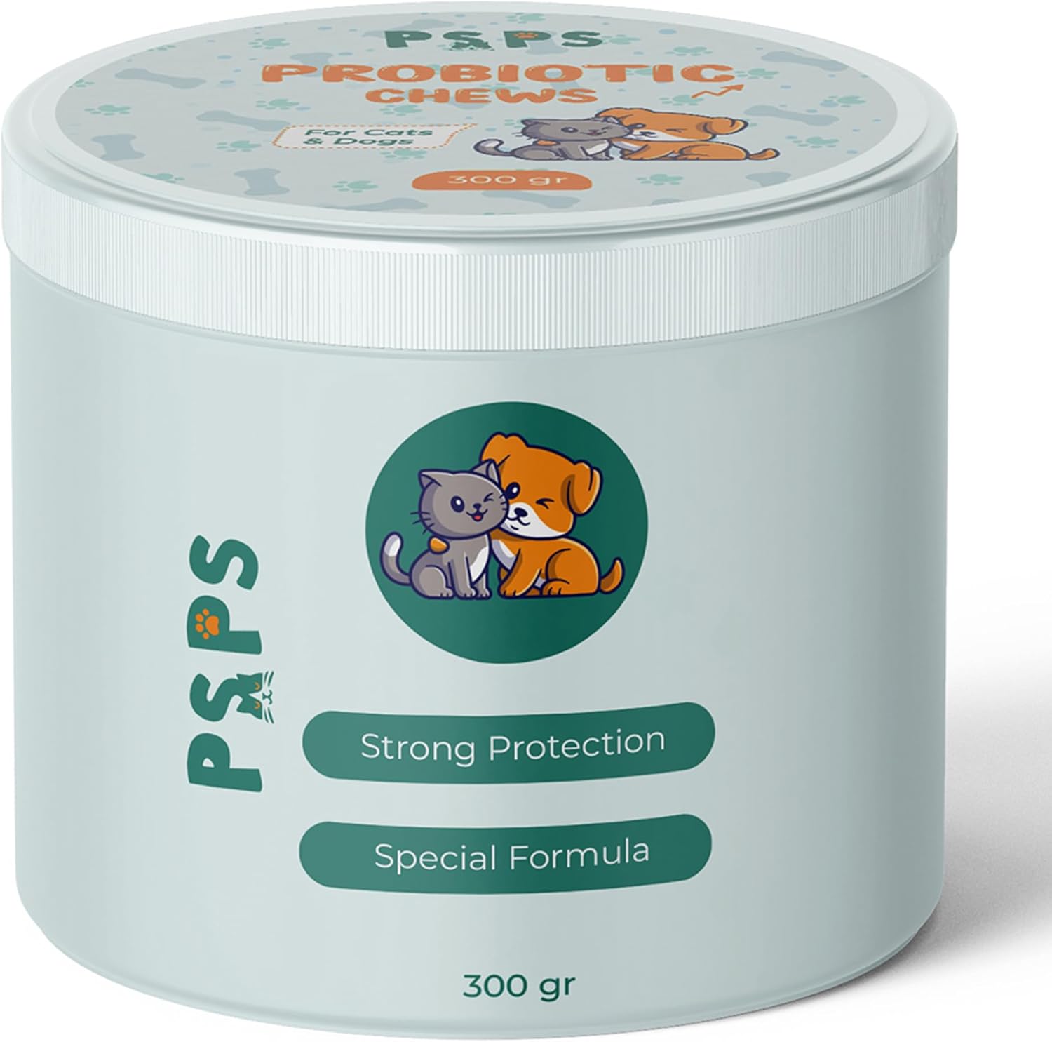 Probiotic Soft Chews for Dogs & Cats | Supports Gut Health, Reduces Diarrhea, Allergies, Bad Breath, & Boosts Immunity - 120 Chews