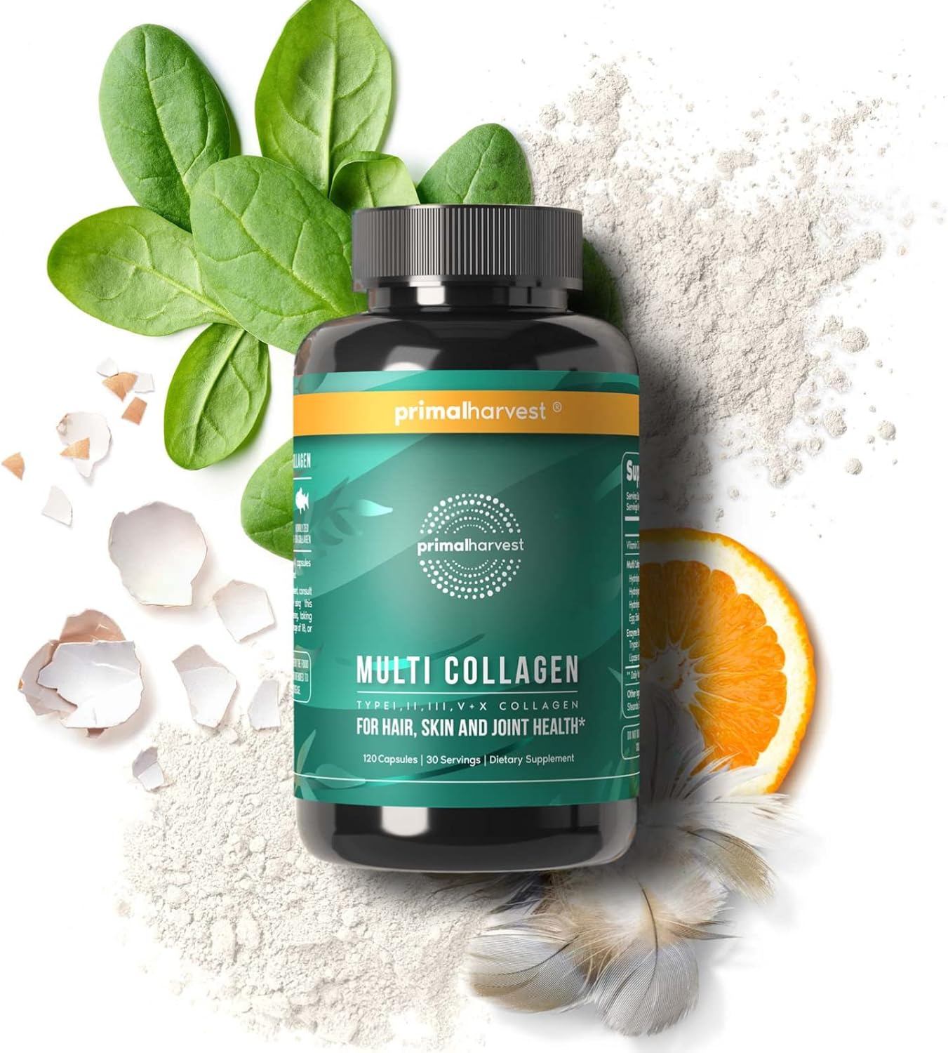 Probiotics & Collagen Supplements Bundle for Men & Women - 31 Billion CFU & Collagen Peptides - Primal Harvest