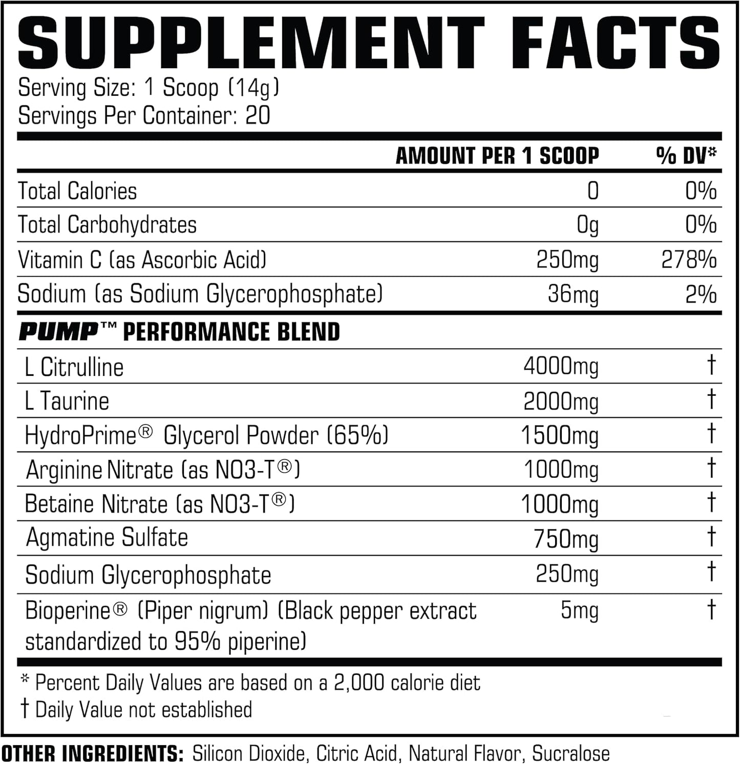 PROCCOR Pump: Stimulant-Free Performance Pre Workout with Clinical Dosing and Natural Flavors (20 Servings, Freedom Pop)