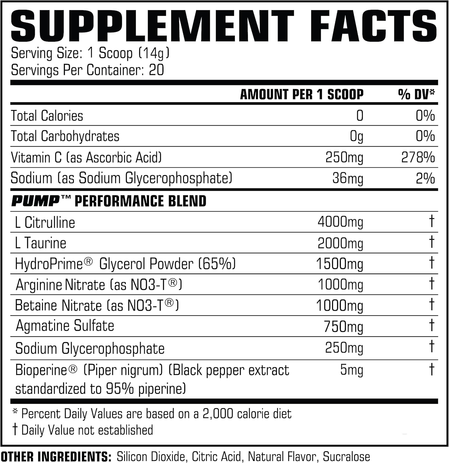 PROCCOR Pump: Stimulant-Free Performance Pre Workout with Clinical Dosing and Natural Flavors (20 Servings, Freedom Pop)