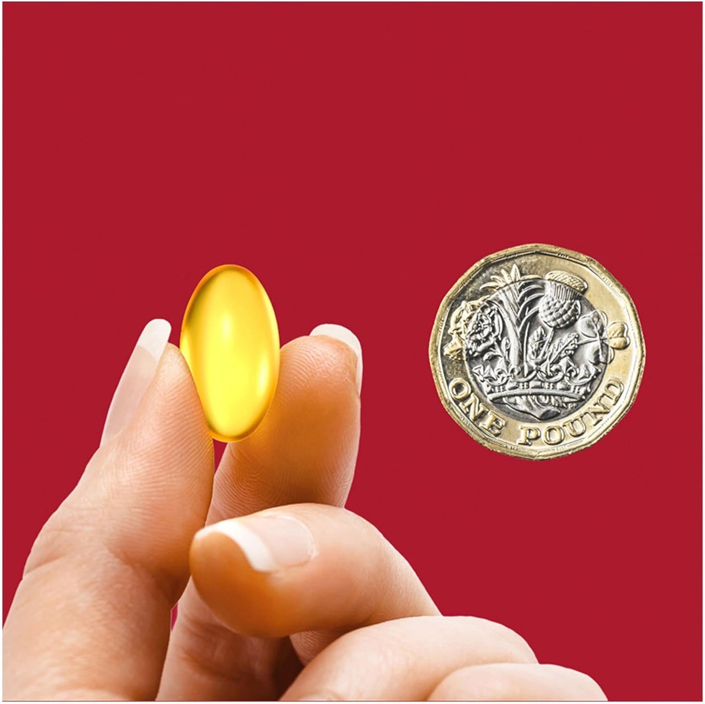 Procter & Gamble Seven Seas High Strength Cod Liver Oil Capsules with Omega 3, Vitamins D & E - 120 Count