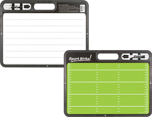 Professional Football Coach Dry-Erase Board - Sport Write Pro Model