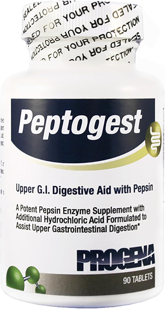 Progena Meditrend Peptogest Capsules - 90 Count Bottle