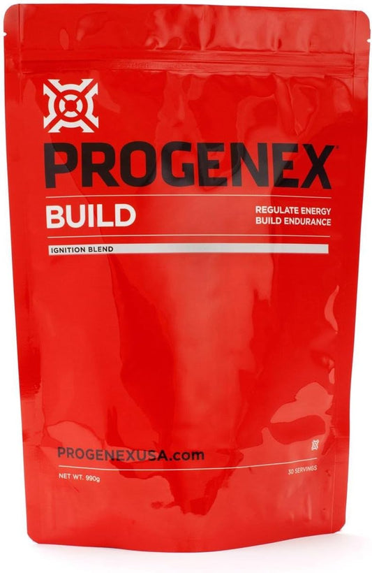 Progenex® Build: All-Natural Carbohydrate Energy & Recovery Supplement for Endurance - 30 Servings