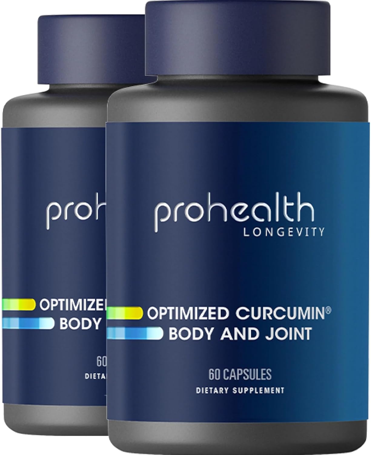 ProHealth Body & Joint - Longvida Curcumin Supplement (120 Vegetarian Capsules) - 2 Pack