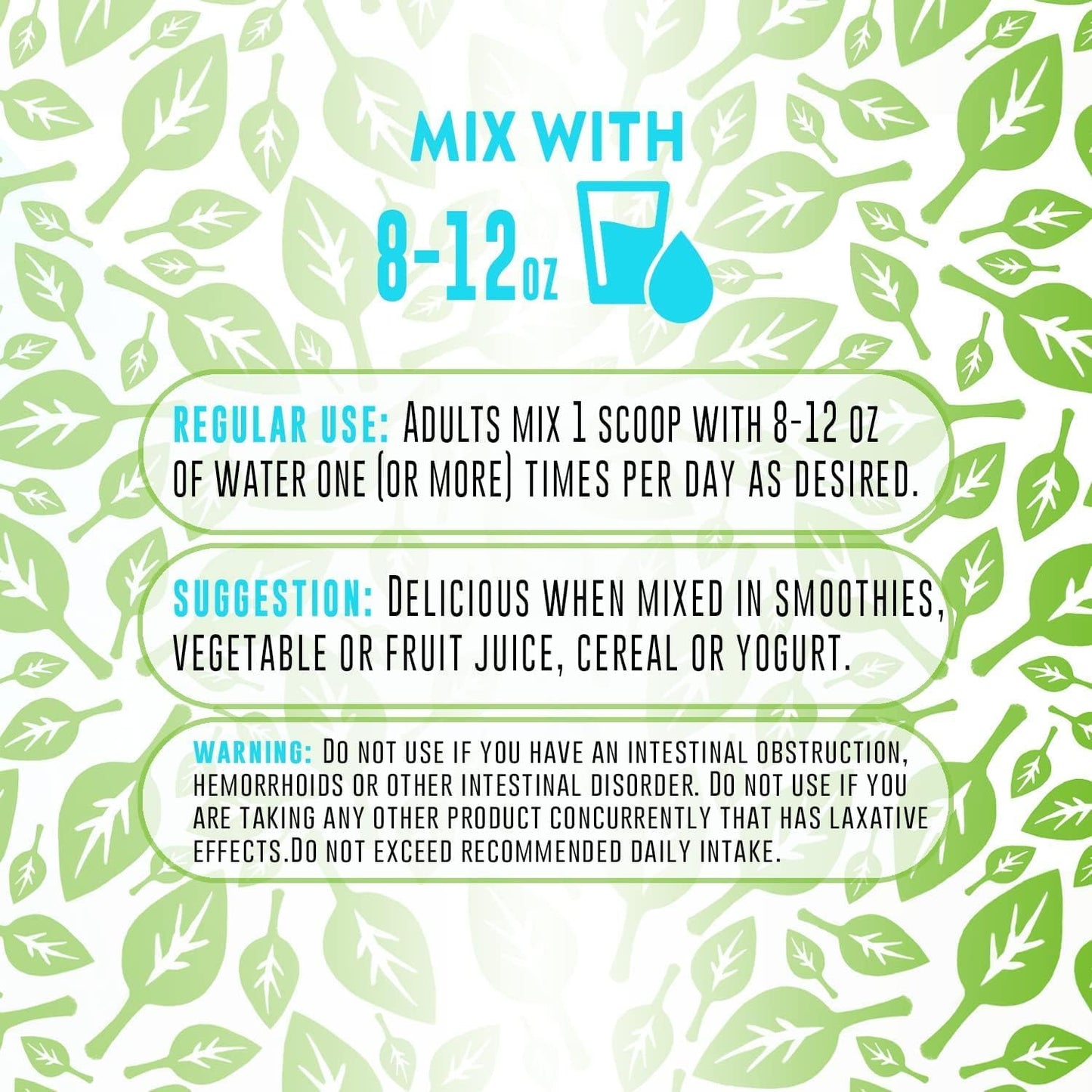 Project AD Fiber+ Vegan Supplement Powder - Mango Flavor, 16.4 oz - Boost Gut Health & Promote Digestive Regularity