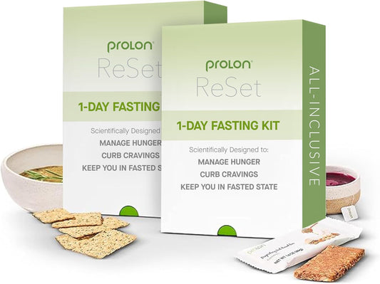 ProLon 2 Day Reset Fasting Kit for Women & Men | Low Calorie Plant Based Meals | Designed to Support Fasting without Breaking Fast