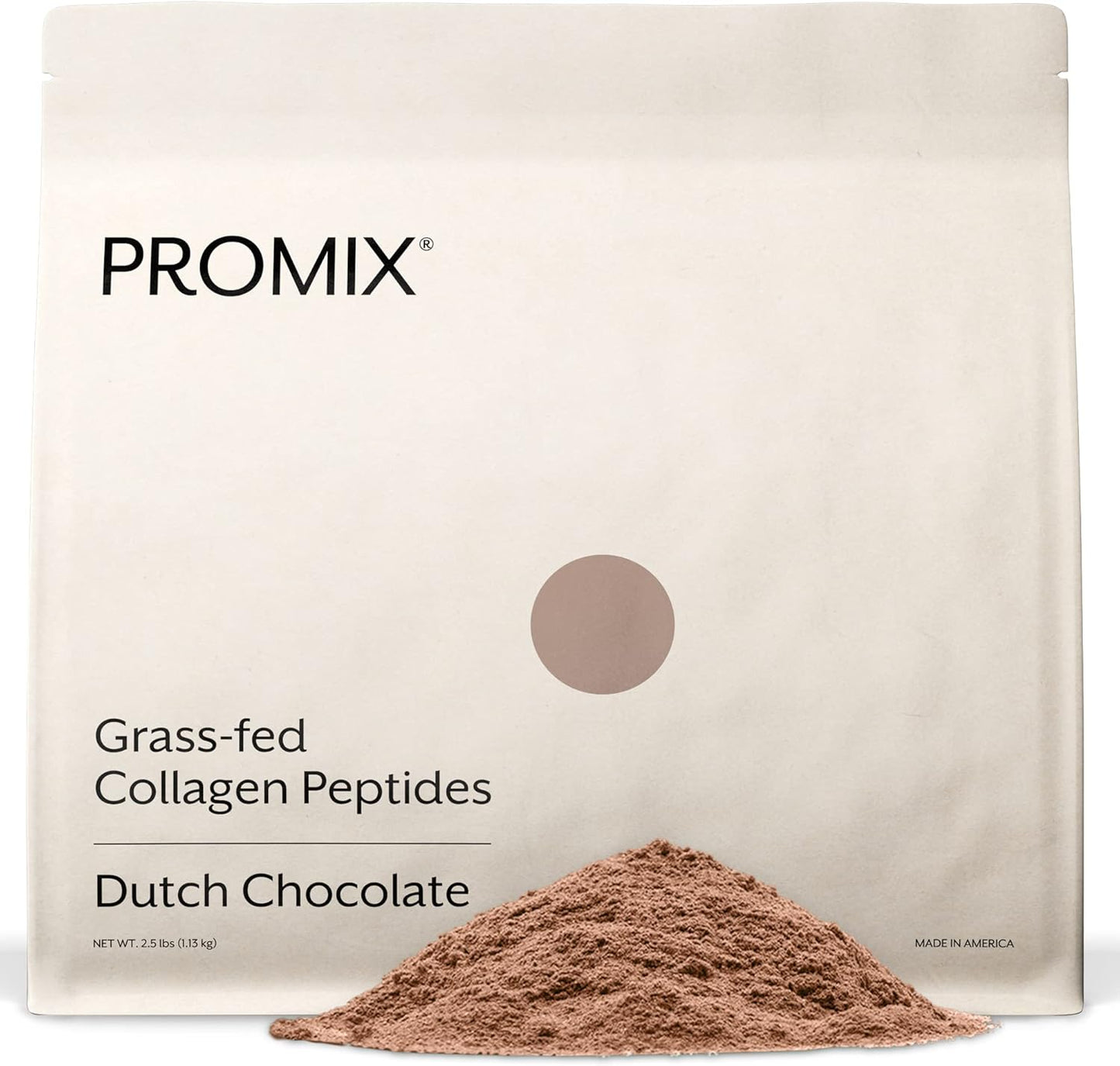 ProMix Nutrition Chocolate Collagen Peptides 2.5lb Bulk - Hydrolyzed Protein for Skin, Bones, Joints & Recovery - Ideal for Shakes, Smoothies, Beverages & Baking