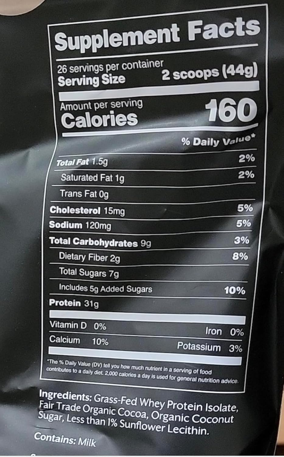 ProMix Nutrition Chocolate Whey Protein Isolate Powder - 5lb Bulk, Grass-Fed & All Natural - Ideal for Post-Workout Shakes, Smoothies, Baking - Gluten-Free & Keto-Friendly