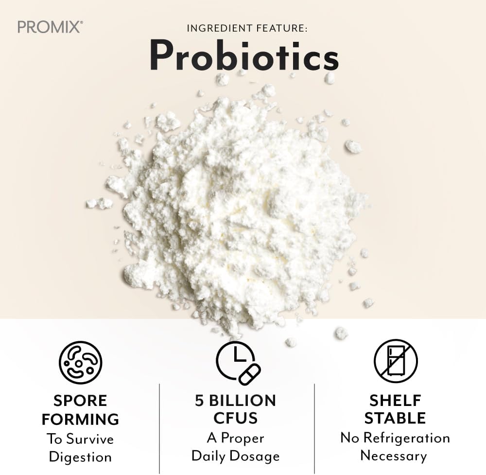 ProMix Nutrition Mango Debloat Prebiotic and Probiotic Supplement - 30 Count - Immune Support and Gut Health