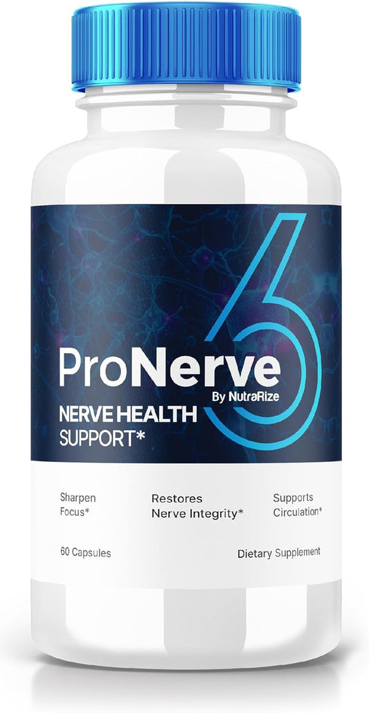 ProNerve6 Neuropathy Support Supplement - 60 Capsules, Reviews & Benefits