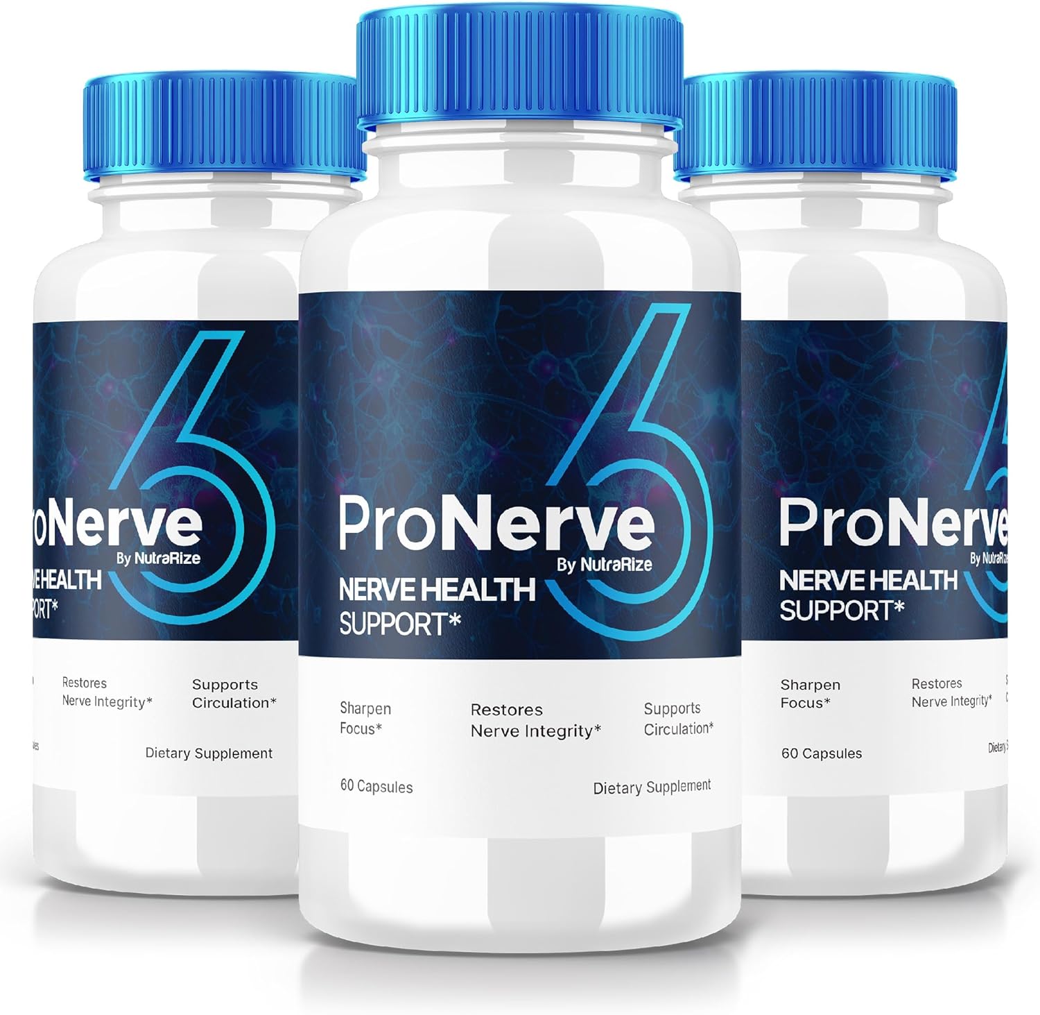 ProNerve6 Neuropathy Support Supplement (3 Pack) - 180 Capsules, Reviews & Benefits