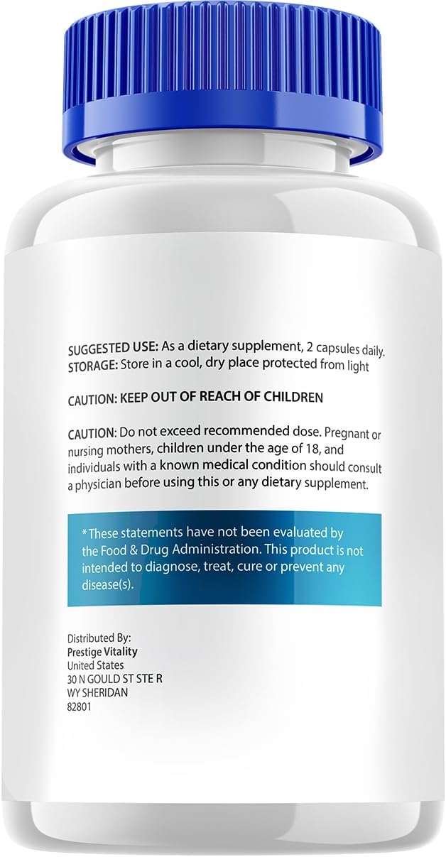 Pronervium Nerve Health Support Pills - All Natural Focus Supplement (5 Pack, 300 Capsules)